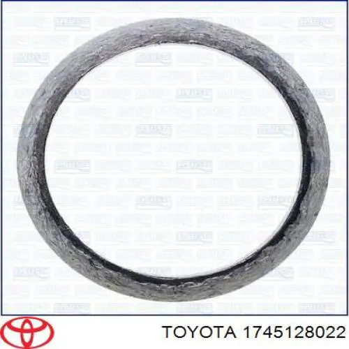 1745128022 Toyota прокладка монтажна, глушника