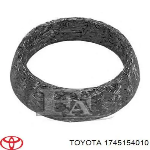 Кільце приймальні труби глушника ущільнювача Toyota 1745154010 ціна, від 9.85 USD