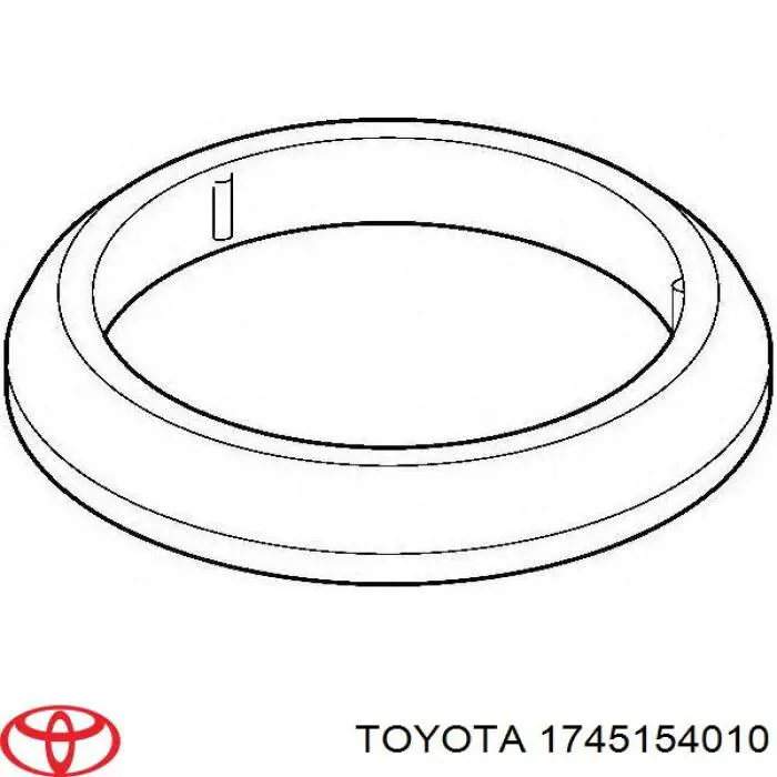Кільце приймальної труби глушника Toyota Hiace 3 (H10) (Тойота Хайейс)