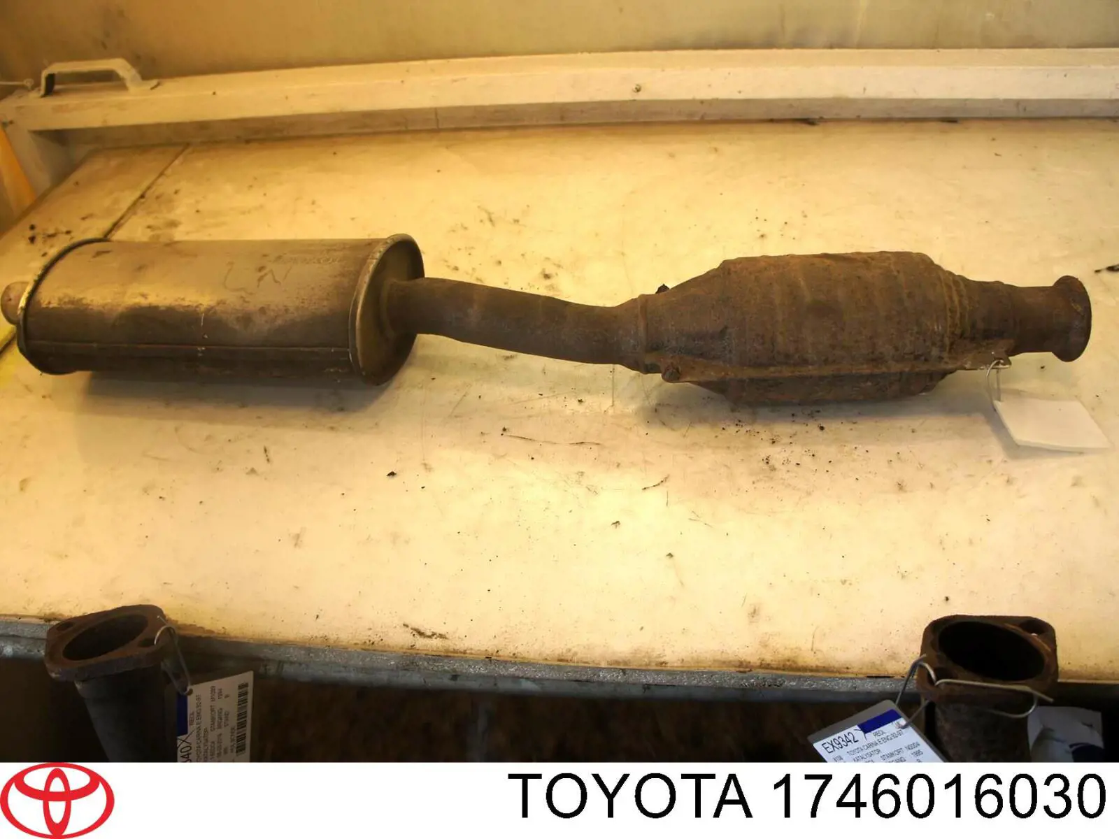 Купити 1746016032 Toyota Перетворювач відпрацьованих газів