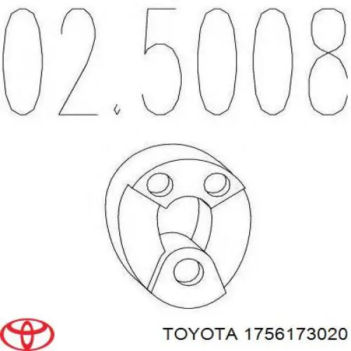 Купити 773707 FA1 Подушка глушника