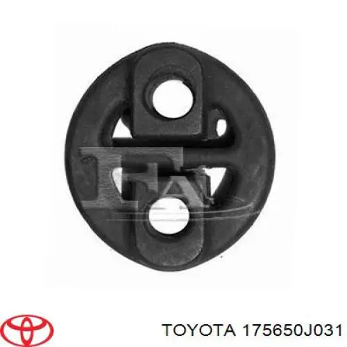 Подушка кріплення глушника Toyota 4Runner (GRN21, UZN21) (Тойота 4 раннер)