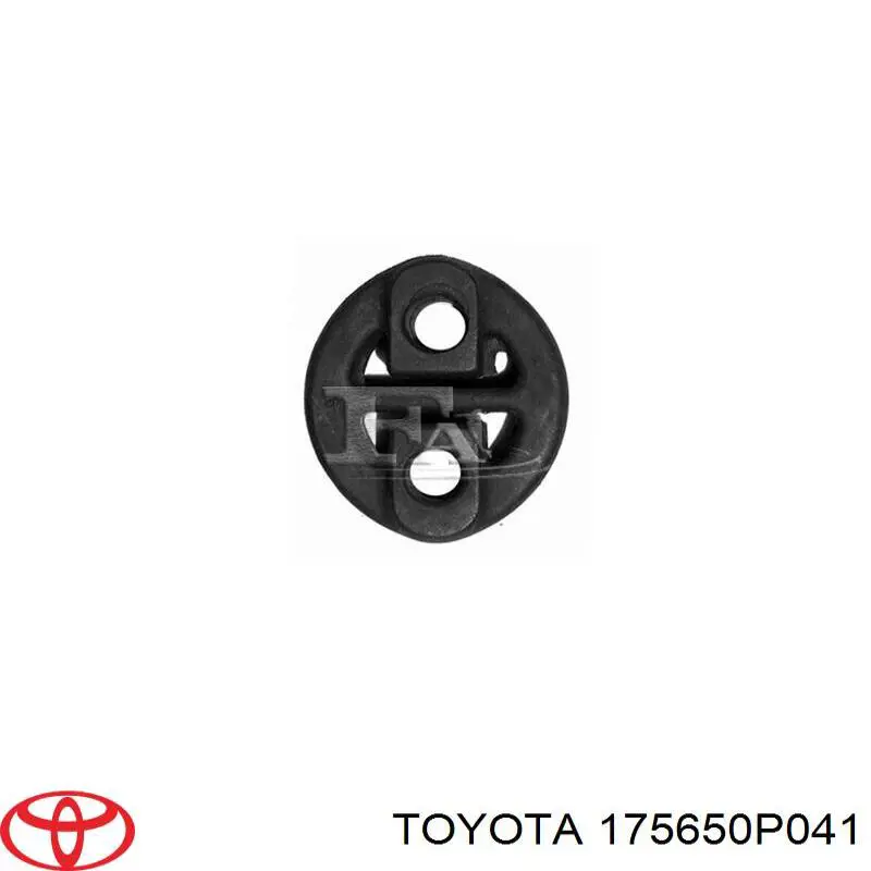 Купити 175650P041 Toyota Подушка глушника