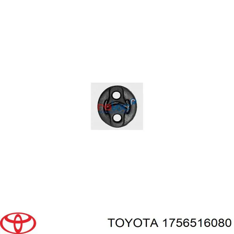 1756516080 Toyota подушка кріплення глушника