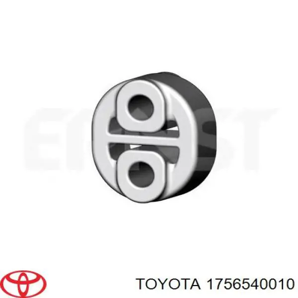 Купити 1756540010 Toyota Подушка глушника