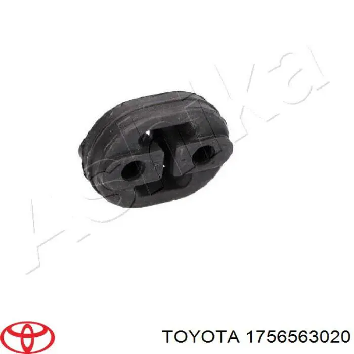 Подушка кріплення глушника Toyota 1756563020 ціна, від 2.37 USD