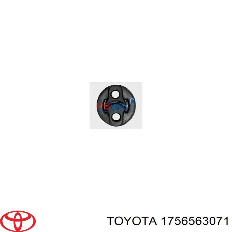 Подушка кріплення глушника Toyota 1756563071 ціна, від 2.37 USD