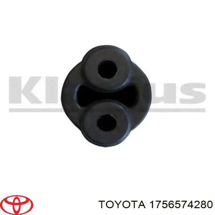 Подушка кріплення глушника Toyota 1756574280 ціна, від 1.44 USD