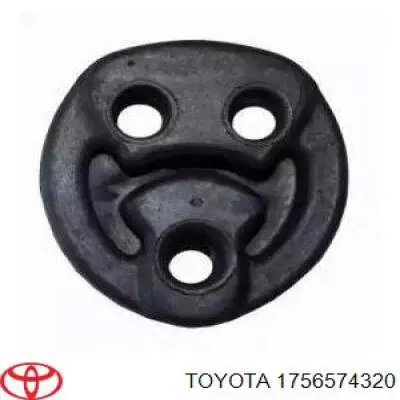 Подушка кріплення глушника Toyota 1756574320 ціна, від 10.27 USD