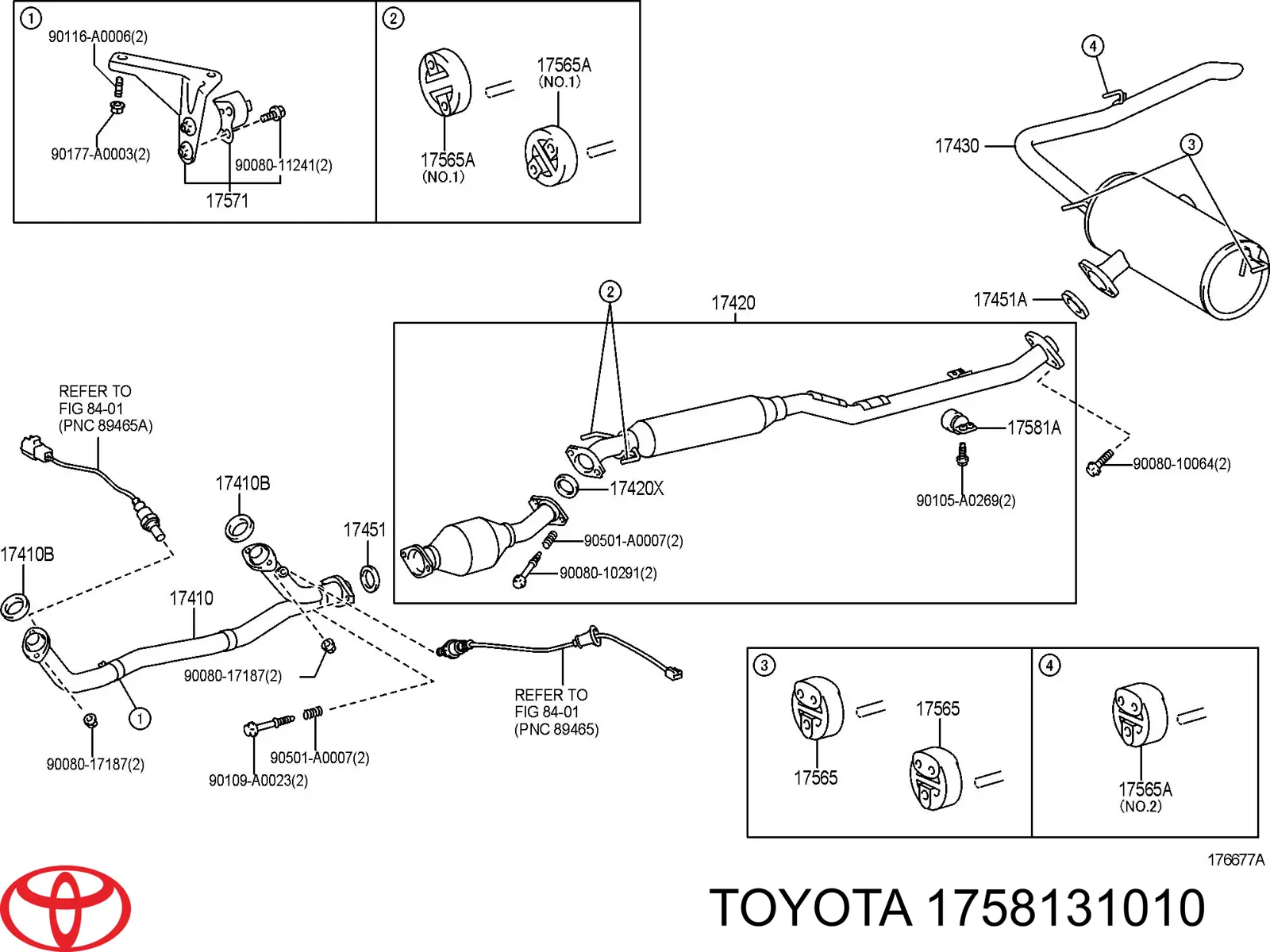 Toyota 1758131010 ціна, від 19.00 USD
