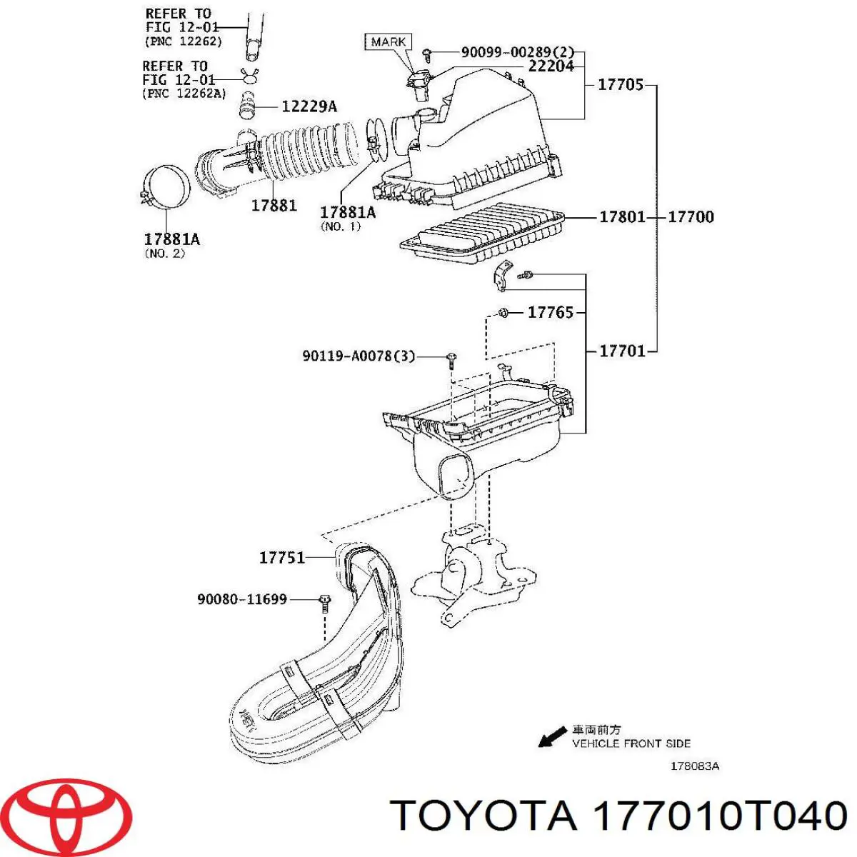  177010T040 Toyota