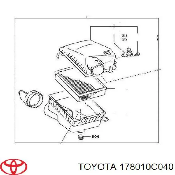 Купити 1433007 Denso Автомобільний фільтр повітря