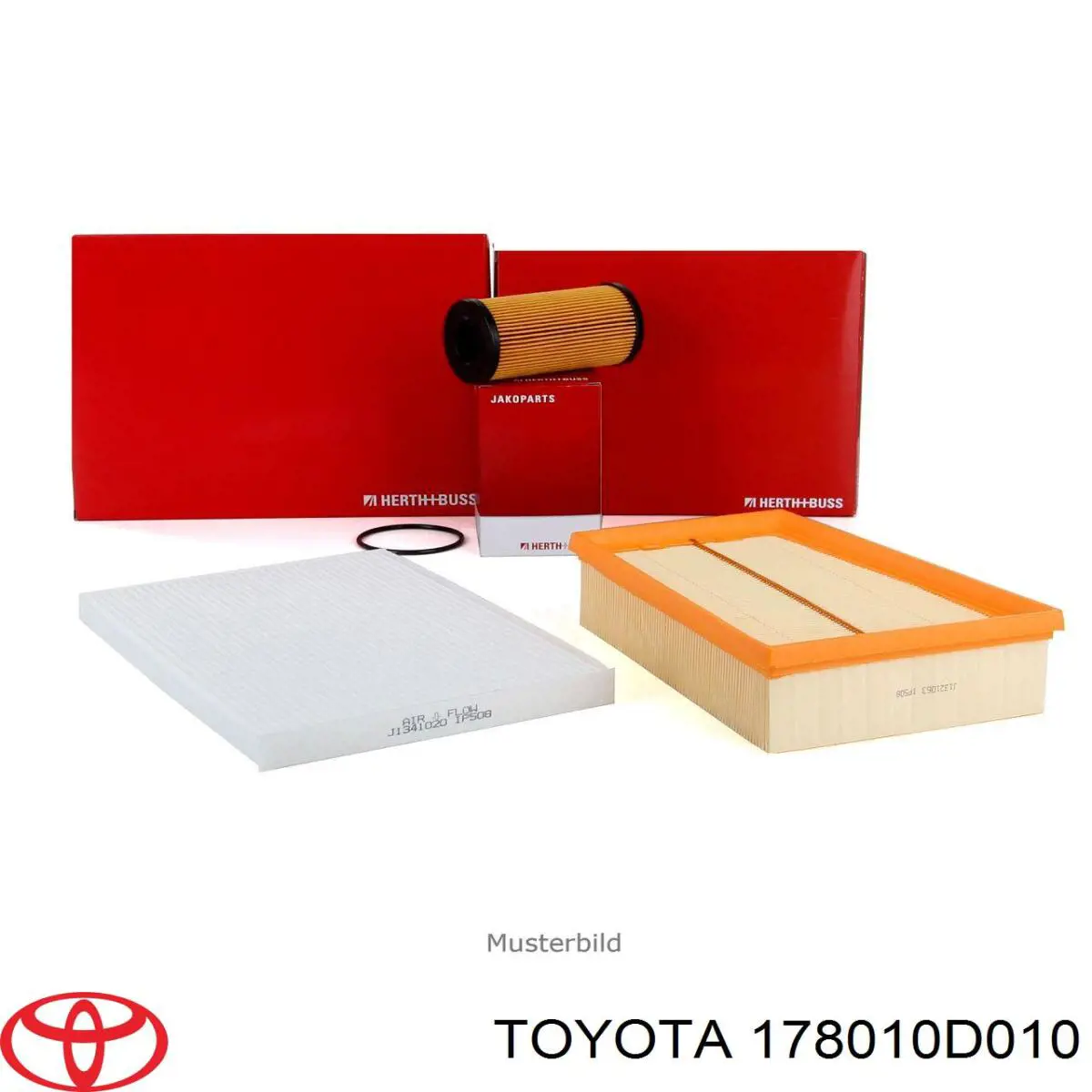 Купити 178010D010 Toyota Автомобільний фільтр повітря