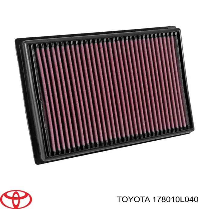 Елемент повітряного фільтра Toyota 178010L040 ціна, від 42.47 USD
