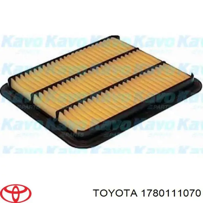 Елемент повітряного фільтра Toyota 1780111070 ціна, від 5.34 USD
