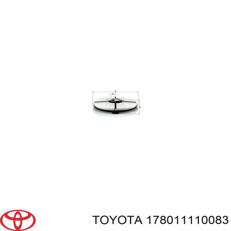 Фільтр повітряний Toyota 178011110083