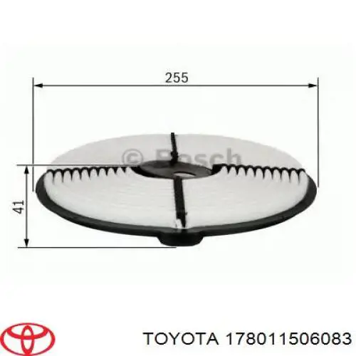 Купити 178011506083 Toyota Автомобільний фільтр повітря