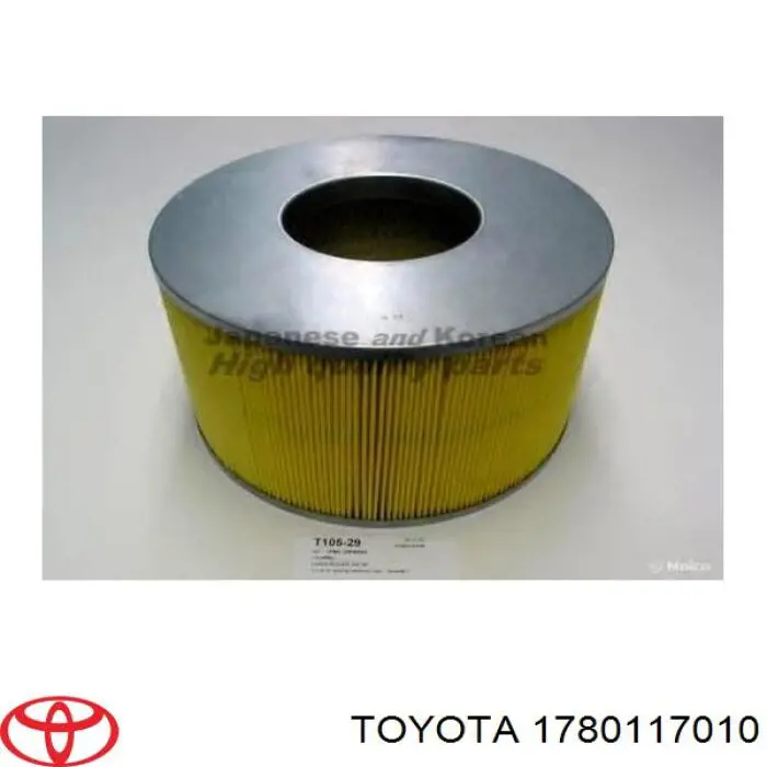 Елемент повітряного фільтра Toyota 1780117010 ціна, від 15.51 USD