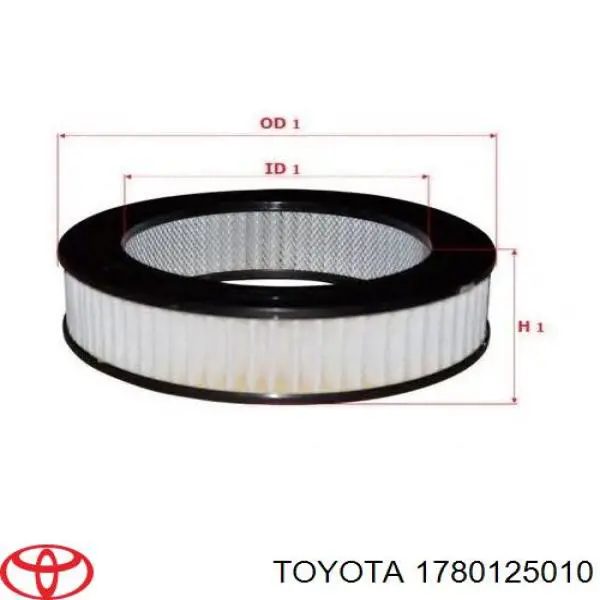 1780125010 Toyota фільтр повітряний