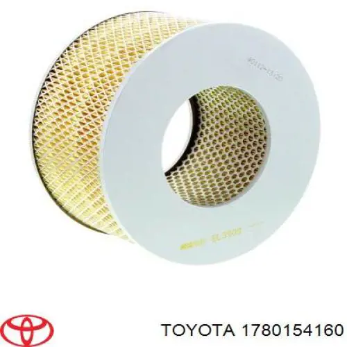Елемент повітряного фільтра Toyota 1780154160 ціна, від 10.09 USD