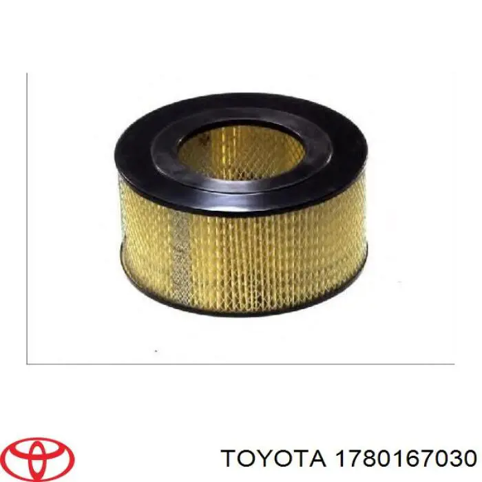 Елемент повітряного фільтра Toyota 1780167030 ціна, від 13.56 USD