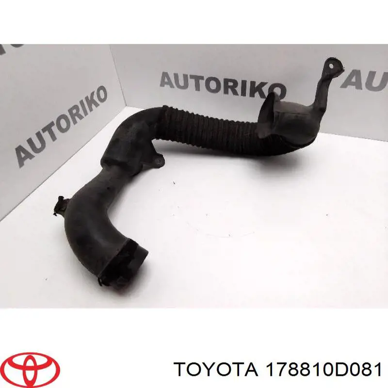 Патрубок повітряний, вихід повітряного фільтра Toyota 178810D081 ціна, від 16.67 USD