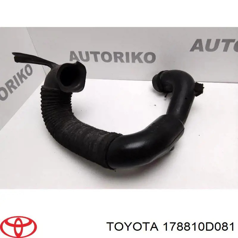 Купити 178810D080 Toyota Патрубок повітряний, вихід повітряного фільтра