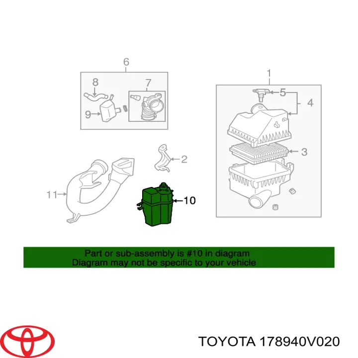  Toyota 178940V020 ціна, від 32.17 USD