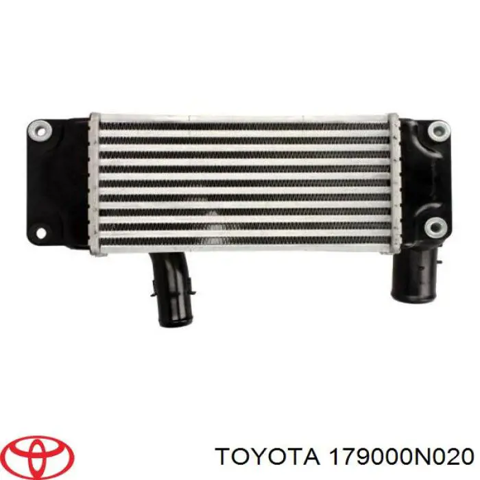 179000N020 Toyota радіатор интеркуллера
