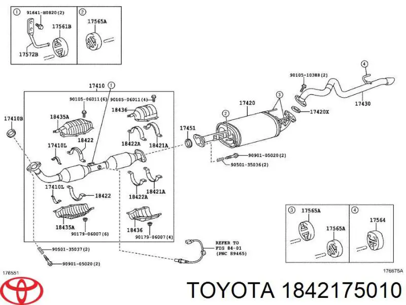 Купити 1842175010 Toyota 