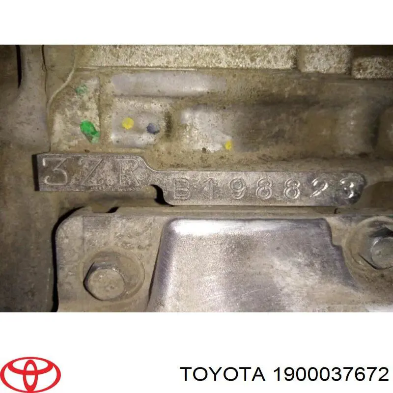 1900037672 Toyota Мотор в зборі