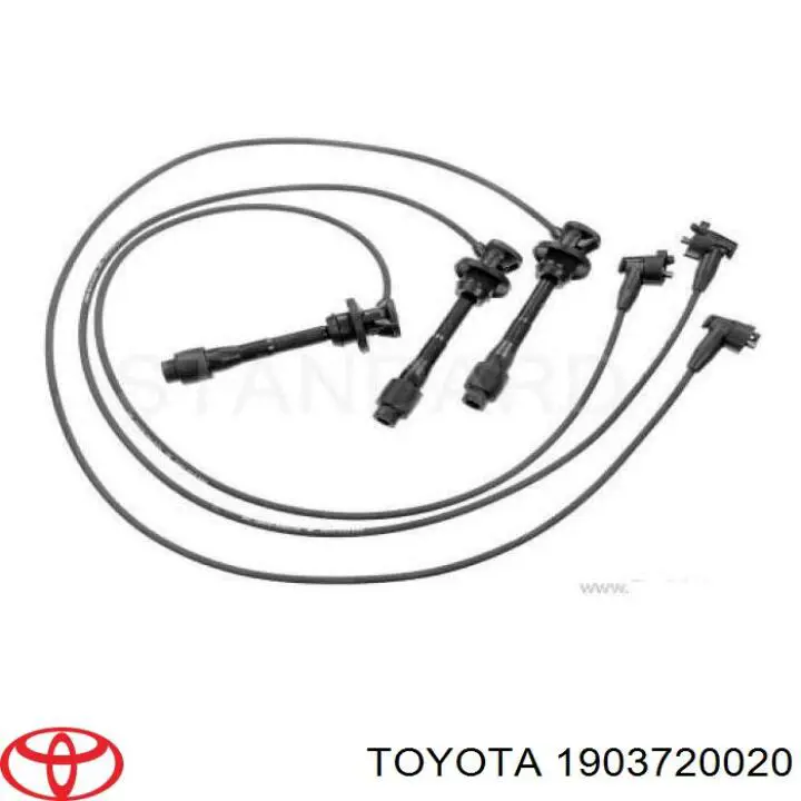 1903720020 Toyota Проводи високовольтні