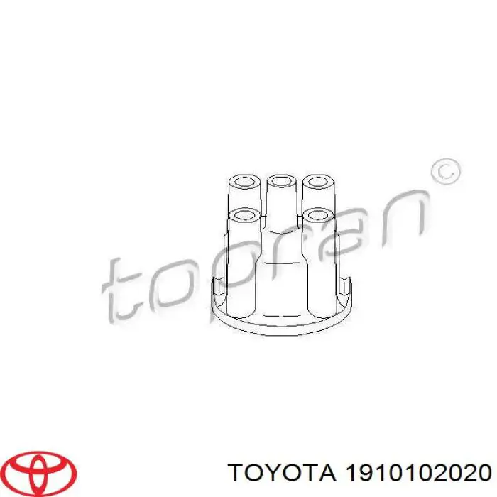 Купити 1910102020 Toyota Кришка трамблеру