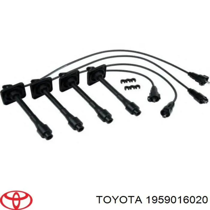 Дріт високовольтний, центральний на Toyota Carina (T19)