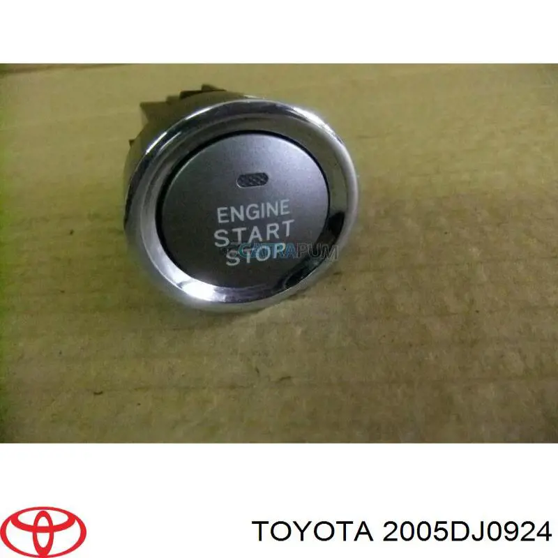 Кнопка запуску двигуна Toyota 2005DJ0924