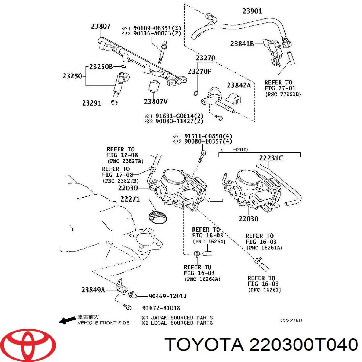 220300T040 Toyota 
