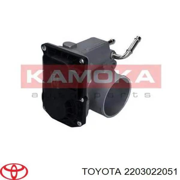 Дросільна заслінка в зборі 2203022051 Toyota