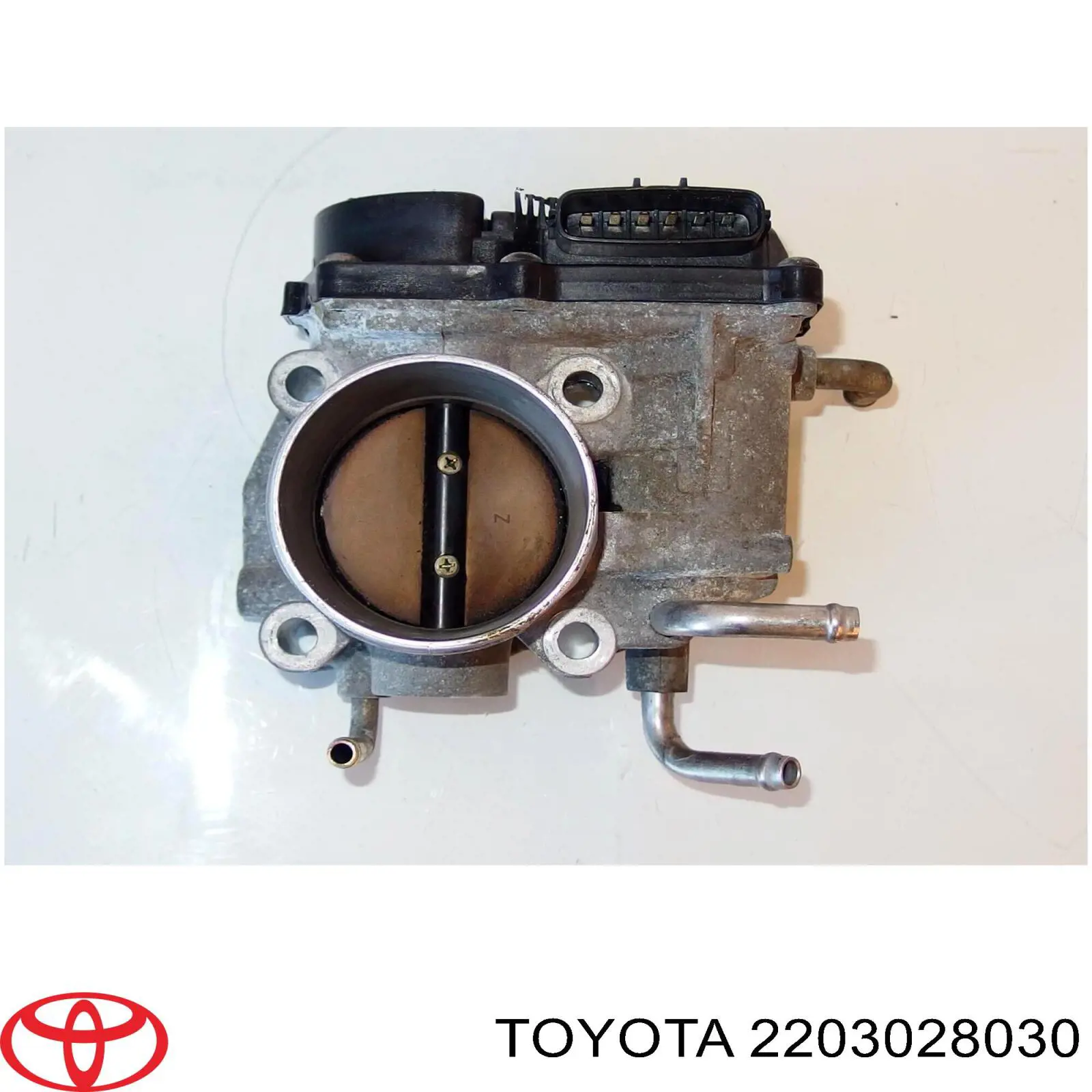 Дросільна заслінка в зборі 2203028030 Toyota