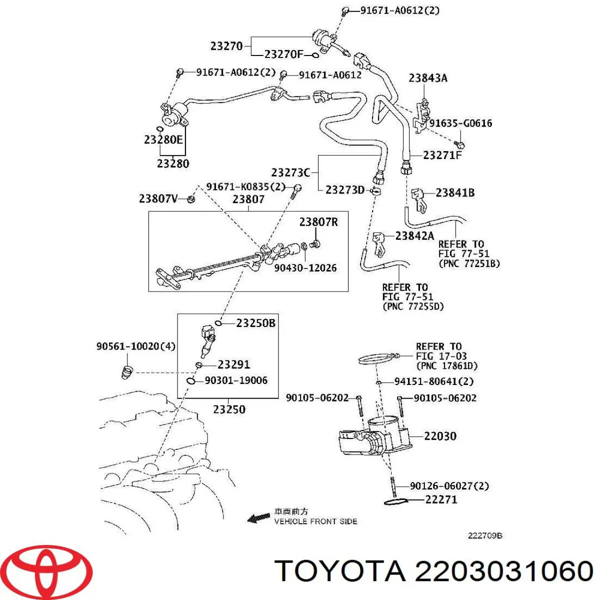  Дросільна заслінка в зборі Toyota Fj Cruiser 