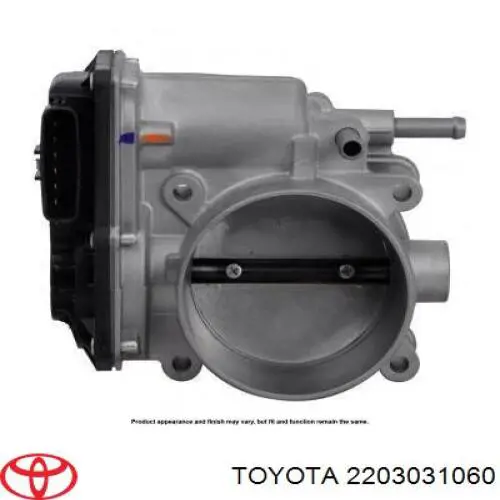 Дросільна заслінка 2203031060 Toyota
