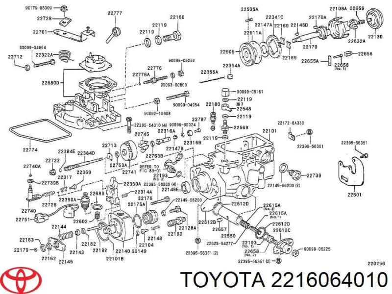 2216064010 Toyota 