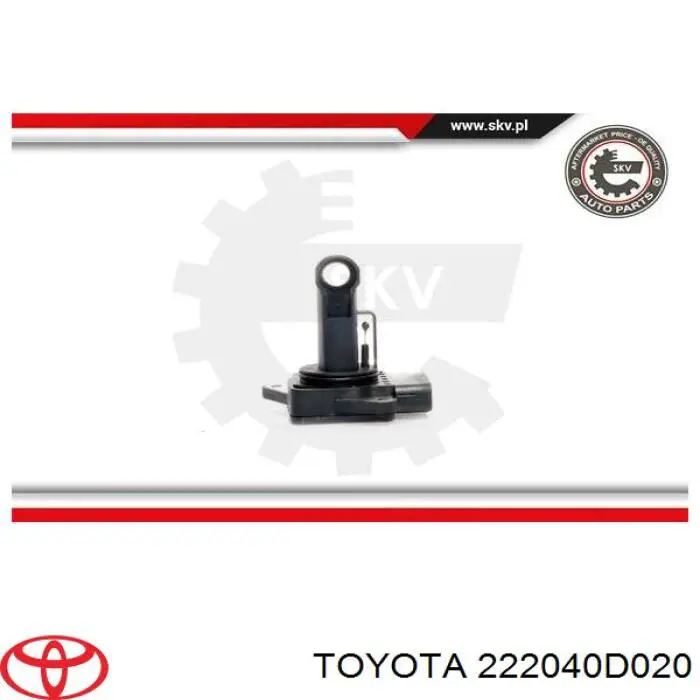 Купити 222040D020 Toyota Повітромір