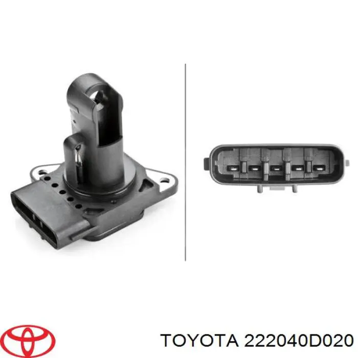 ДМРВ 222040D020 Toyota