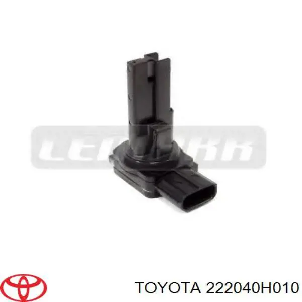 222040H010 Toyota датчик потоку (витрати повітря, витратомір MAF - (Mass Airflow))