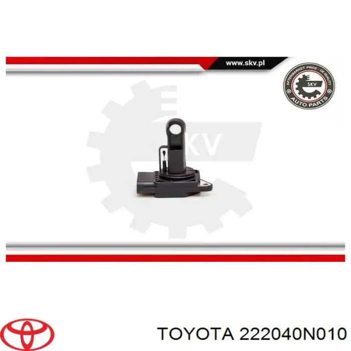 Купити 222040N010 Toyota Повітромір