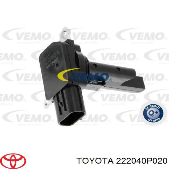 Датчик масової витрати повітря Toyota 222040P020 ціна, від 25.33 USD