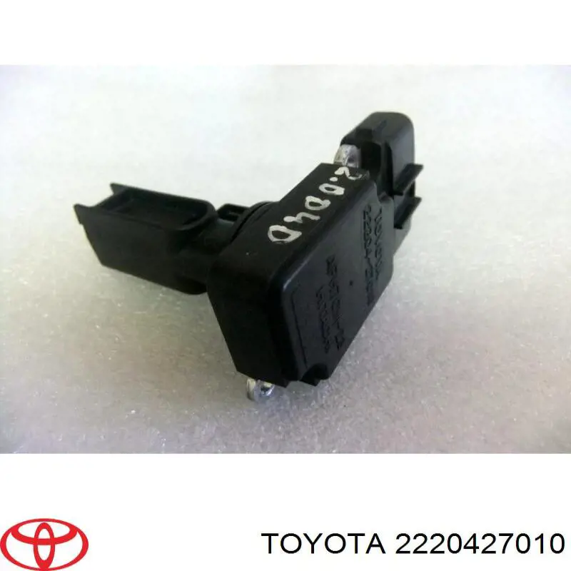 2220427010 Toyota датчик потоку (витрати повітря, витратомір MAF - (Mass Airflow))