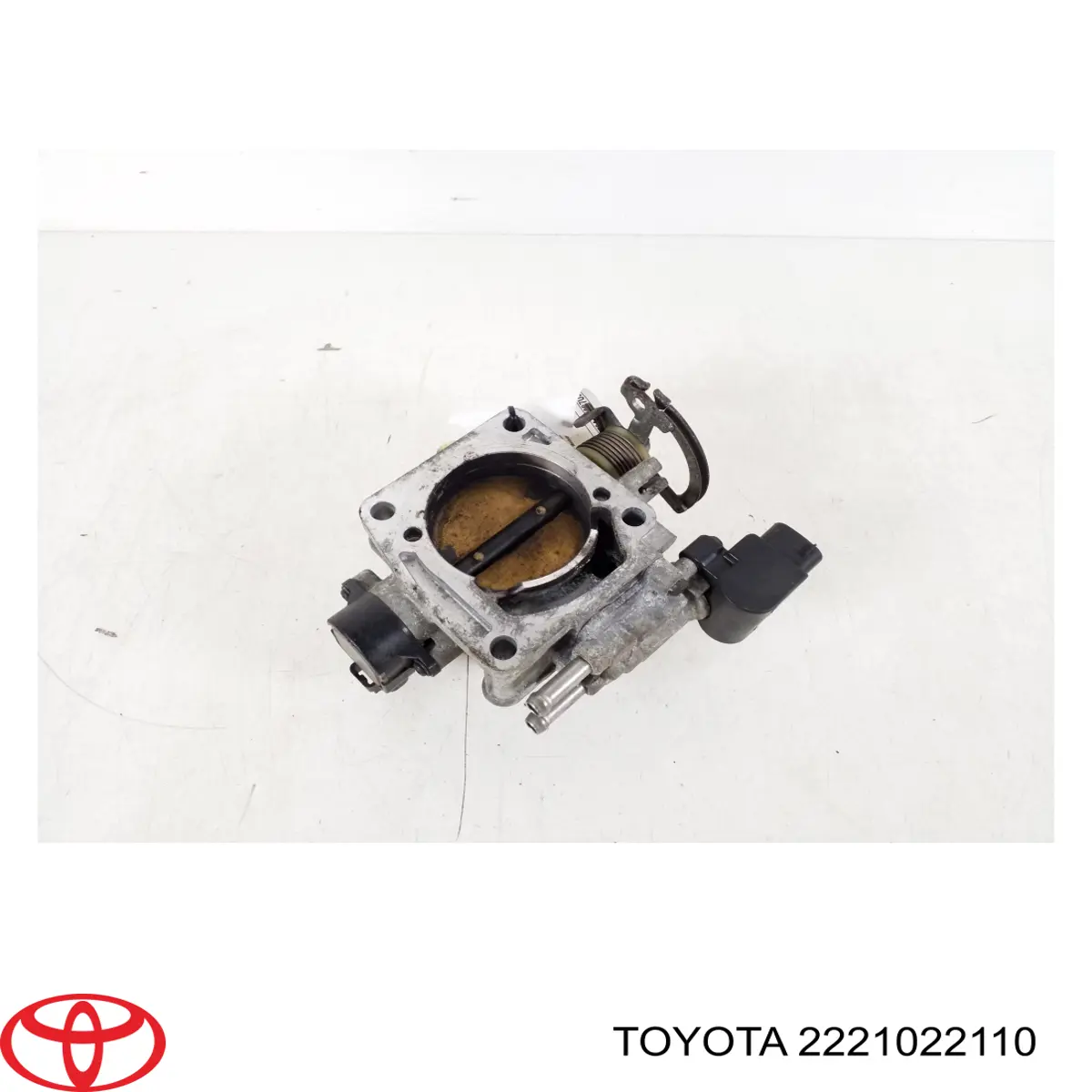 2221022110 Toyota Дросільна заслінка в зборі