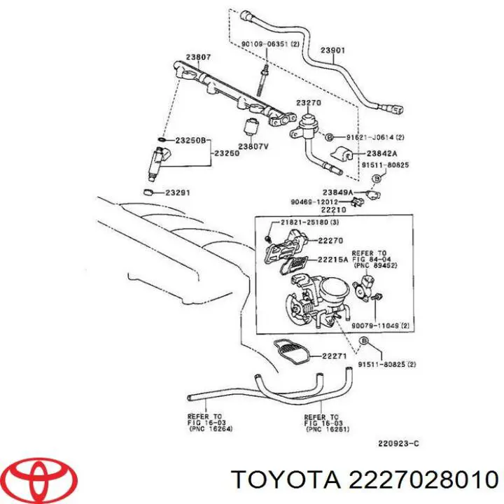 Клапан/регулятор холостого ходу Toyota Previa (ACR3) (Тойота Превія)
