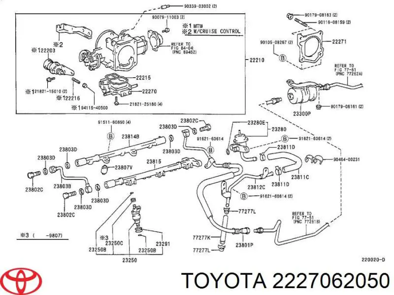2227062050 Toyota 